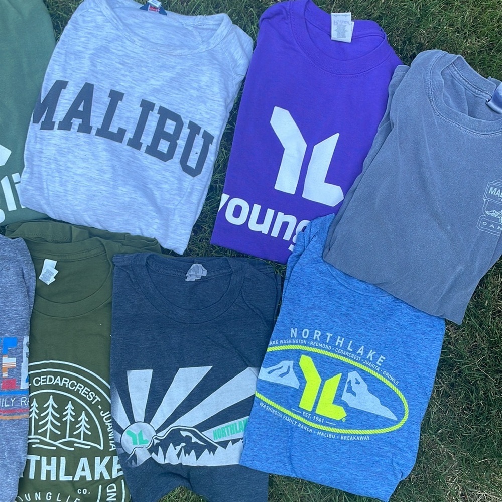Bundle of YoungLife Shirts (14 total)